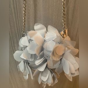 Vintage Nine West Grey Crossbody Bag